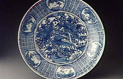 Plat, style dit de Swatow, vers 1630-1650, dynastie Ming (1368-1644)