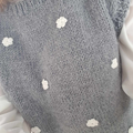 DIY TRICOT - Un pull sans manche printanier