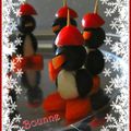 Pingouins apéritif Noël