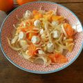 salade d'endives, oranges sanguines § Boursin®