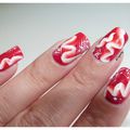 Nail Art rubans et dentelles