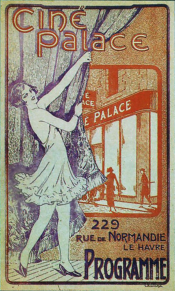 Le Havre Cinéma Gaumont Pathé Lecesne reconstruction Perret star Apollo Grillon Alhambra, Sirius Vox Rex Scala Royal Rio Réau Paris Sainte Adresse Lido  Normandy