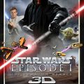 L'affiche de Star Wars 3D : The Phantom Menace en salle le 10 février 2012 