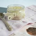 Millet au lait d'amandes & fève tonka...sans gluten