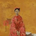 Bùi Hữu Hùng (b. 1957), Portrait of Empress, Vietnam