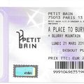 A Place To Bury Strangers - Lundi 21 Mars 2016 - Petit Bain (Paris)