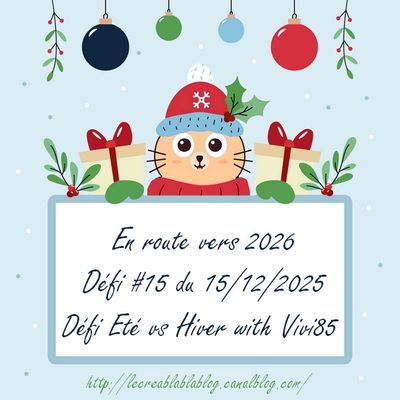 En route vers 2026 - Défi #15 - Défi Eté vs hiver with Vivi85