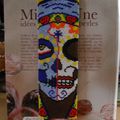 Marque page Sugar Skull Guadelupe 