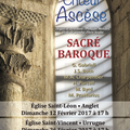 Concert de Musique Sacrée Baroque.