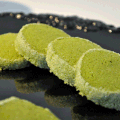 Tea Time : Sablés Diamants au Matcha