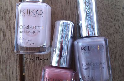 Nouvelle collection printemps 2013 Kiko "Colours in the World" #2 : les vernis "Celebration Nail Lacquers" !