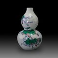 A doucai double-gourd vase, Mark and period of Yongzheng