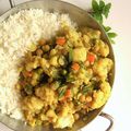 Korma de légumes