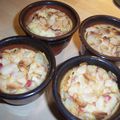 Petits clafoutis aux pêches