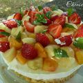 Cheesecake aux fruits d'été 