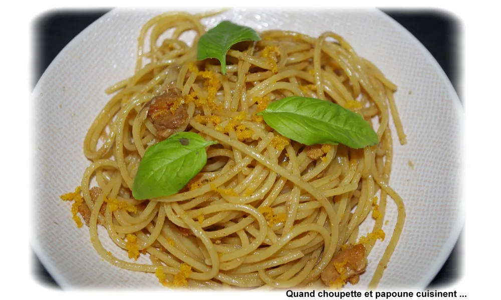SPAGHETTIS A LA POUTARGUE