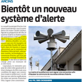 Remplacement du Réseau national d'alerte devenu obsolète