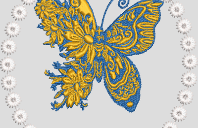Monogrammes Papillon........les chiffres
