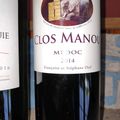 Médoc : Clos Manou 2014, et Côtes du Rhône : Laurent Charvin 2018