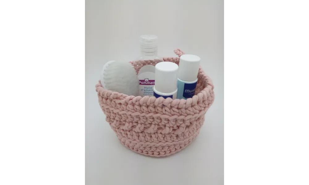 #Crochet : #Patron gratuit de Panière - TUTO INSIDE