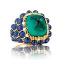 Verdura. Sugarloaf Emerald Ring