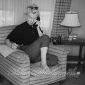 1956 Phone - Marilyn par Milton