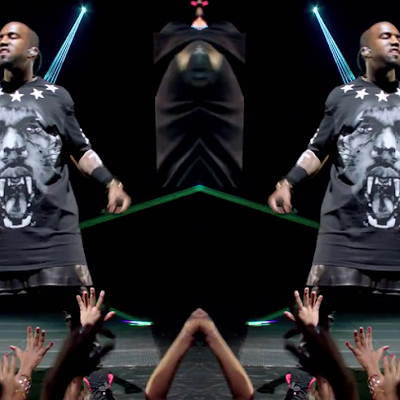 Kanye West et Jay Z en Givenchy dans le clip "Niggas In Paris"