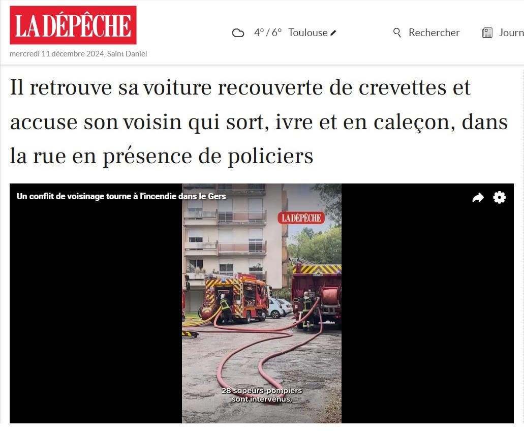 La crevette de la discorde