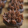 Cupcakes chocolat et spéculoos 