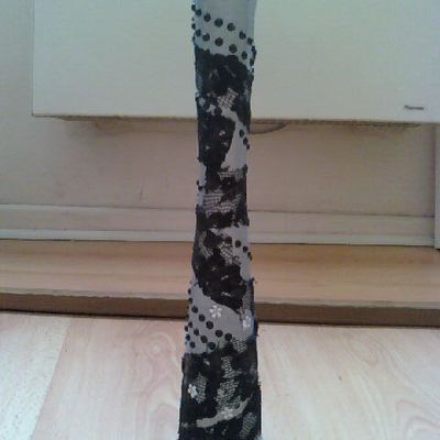 Soliflore Avec Strass Et Dentelle Très Chic