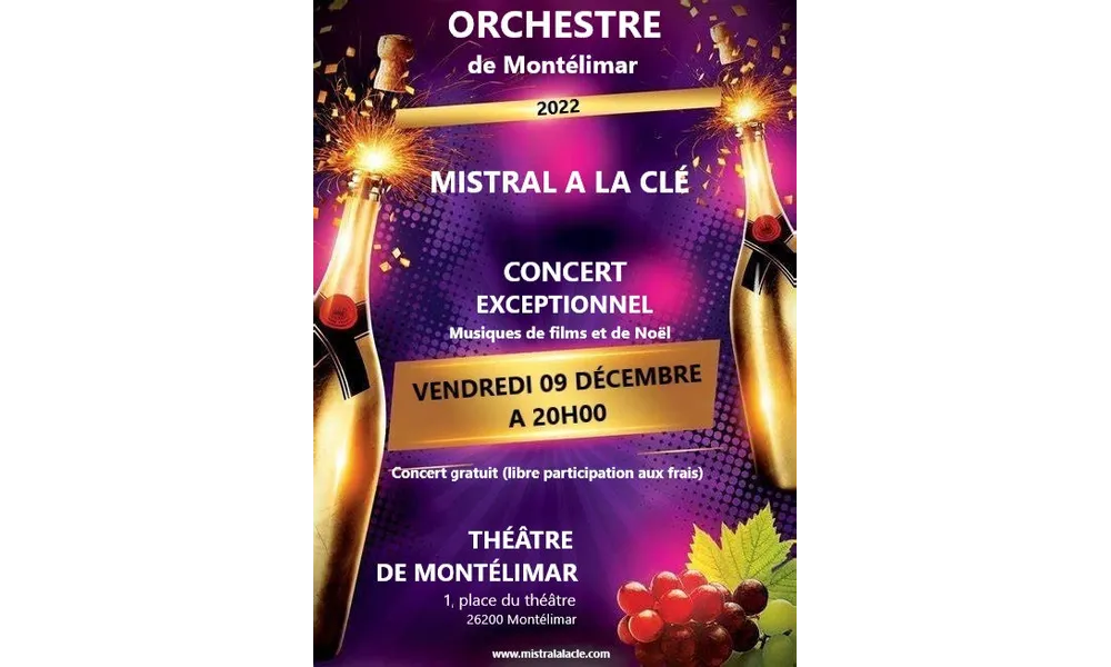 Mistral à la clé en concert exceptionnel