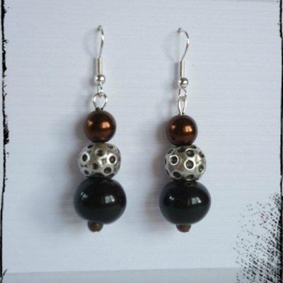 Ma première série de boucles d'oreilles