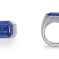 A sapphire ring, by Hemmerle