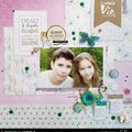 Créatrice Sokai // Maman (Dé)bordée, Laissez un câlin // Scrapbooking - Loisirs Créatifs