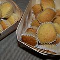 Madeleinettes à l'amande amère