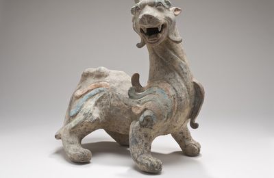 Funerary Sculpture of a Chimera (Bixie), Eastern Han dynasty, 25-220
