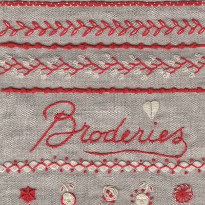 Stage de broderie traditionnelle