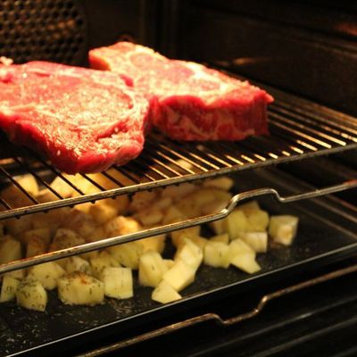 Côte de boeuf au four (costela de vaca no forno)