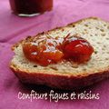 Confiture figue - raisin