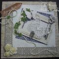 Envoi de petites cartes Shabby