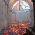 PATRIMOINE NORMAND EN PERIL/ 29: Reconstruire l'église de Romilly-la-Puthenaye (Eure) totalement ravagée par le feu!