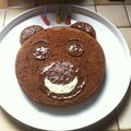 Le gâteau Petit Ours (Brun)