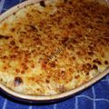 Gratin de fenouil aux deux sauces 