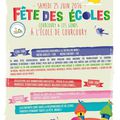 Fête des écoles de Courcoury et Les Gonds samedi 25 juin 2016 !