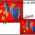 Bavoir bandana : le patronage et le pas à pas en photos ! 