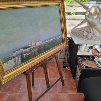 Restauration de tableaux à Uzès