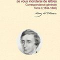 THOREAU Henry David / Je vous inonderai de lettre...