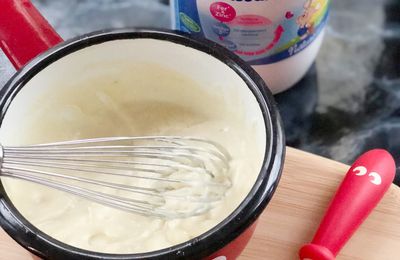 Béchamel bébé au lait de croissance {recette}
