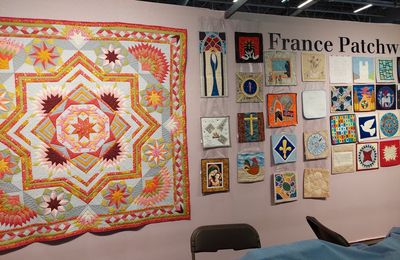 Concours France Patchwork, Flowers power.