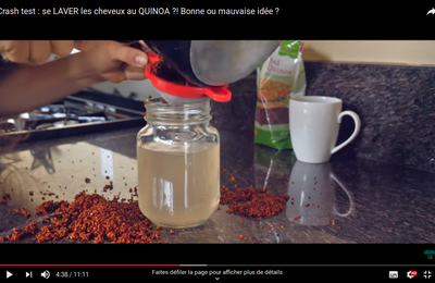 eau de quinoa en shampoing: Alys Boucher a testé